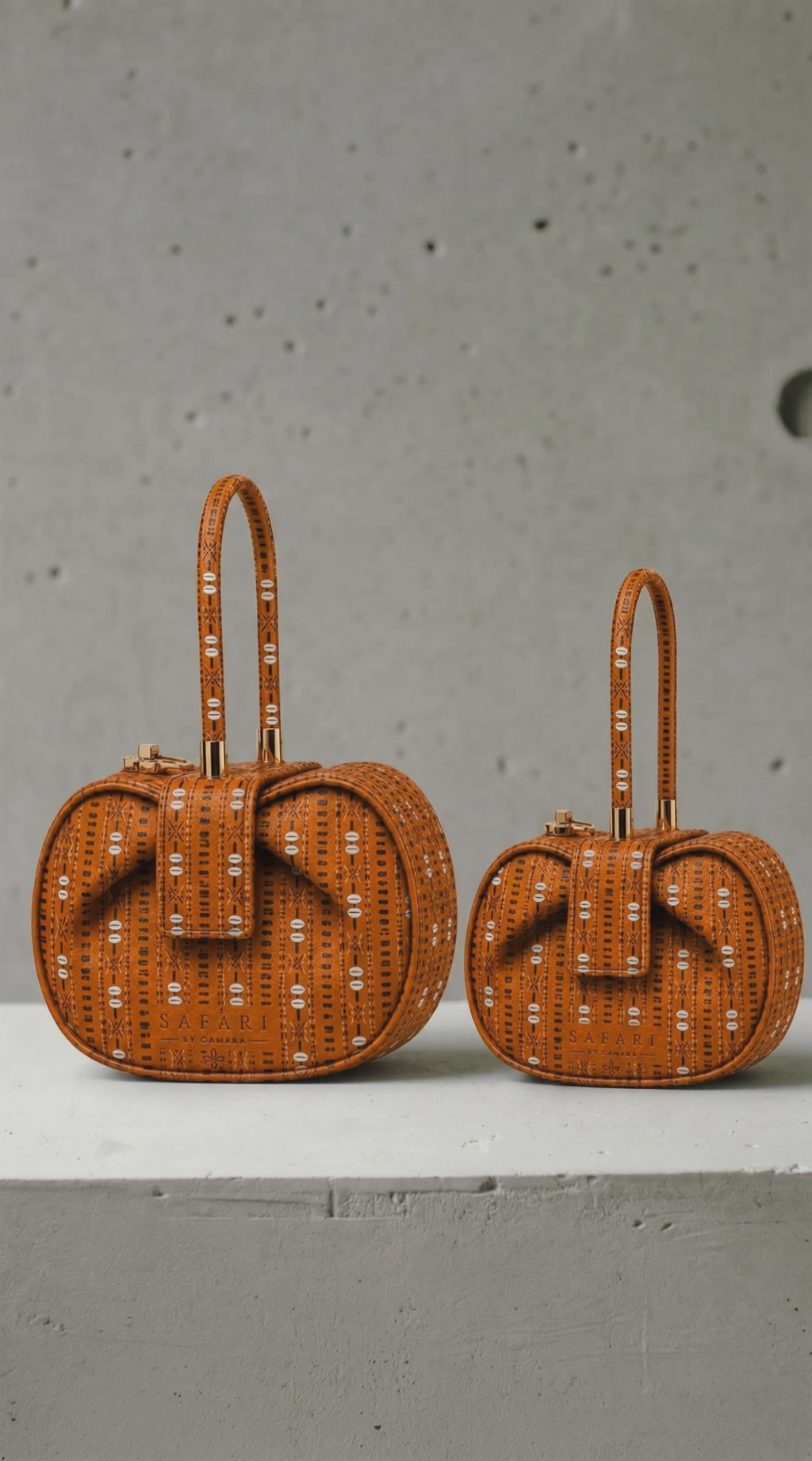Cowrie Terracotta Handbag